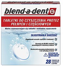 Парфумерія, косметика Чистячі таблетки для зубних протезів - Blend-A-Dent