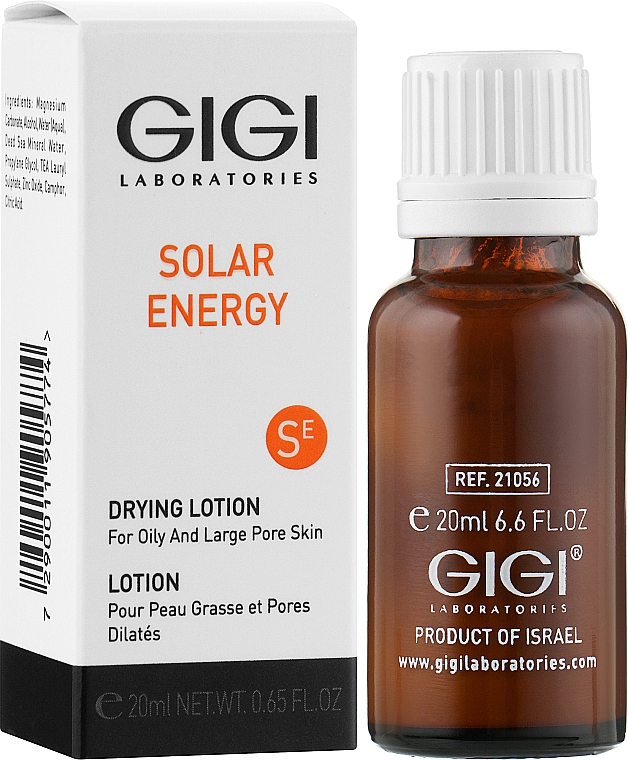 Підсушуючий лосьйон - Gigi Solar Energy Drying Lotoin For Oily Skin  — фото N2