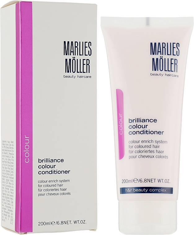 Кондиціонер для фарбованого волосся - Marlies Moller Brilliance Colour Conditioner * — фото N4