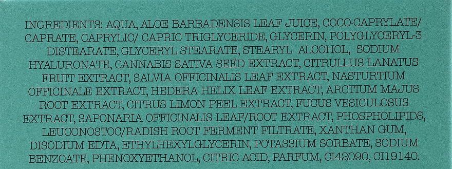 Дневной крем для лица - London Botanical Laboratories Hyaluronic Acid + CBD Molecular Moisture Surge Hyaluronic Acid Day Cream — фото N3