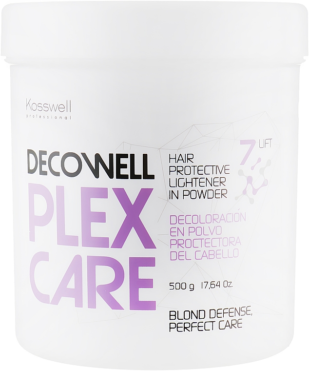 Осветляющий порошок - Kosswell Professional Decowell Plex Care — фото N2