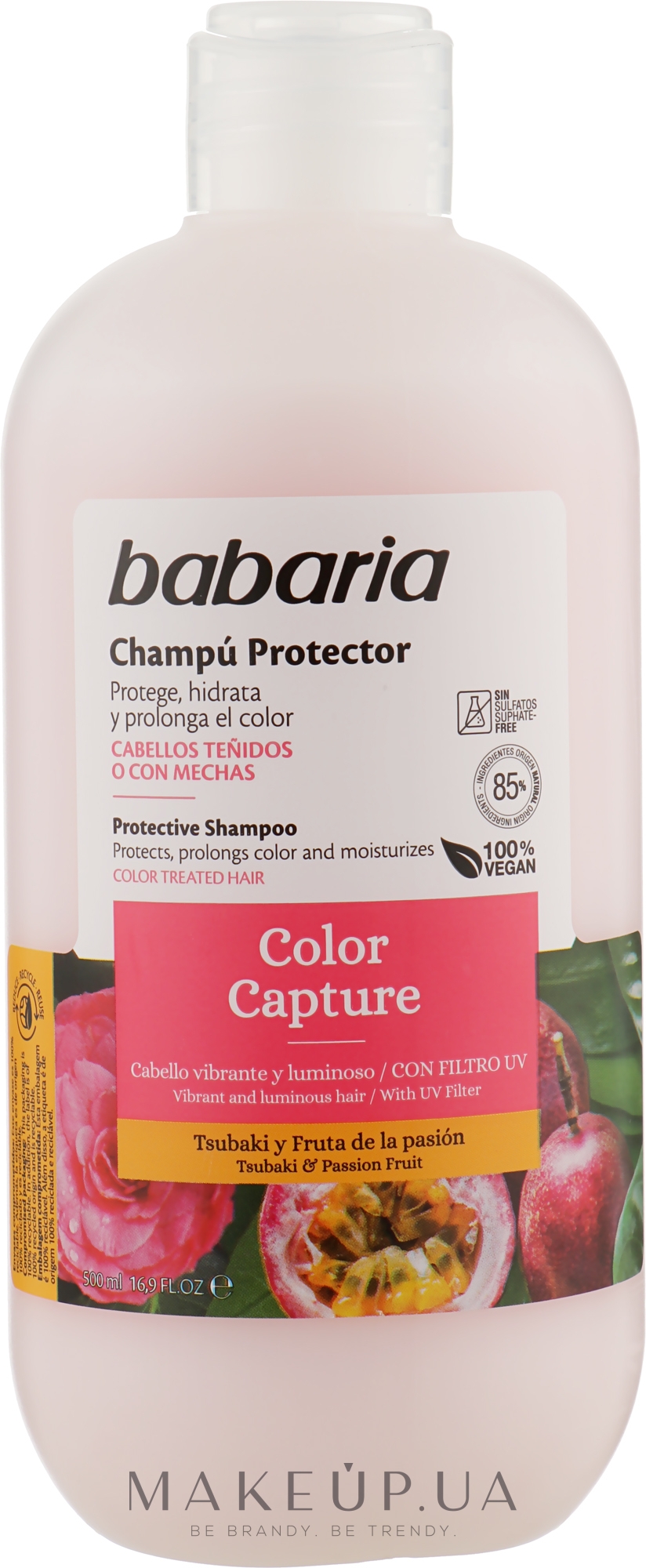 Шампунь для сохранения цвета волос - Babaria Color Capture Shampoo — фото 500ml
