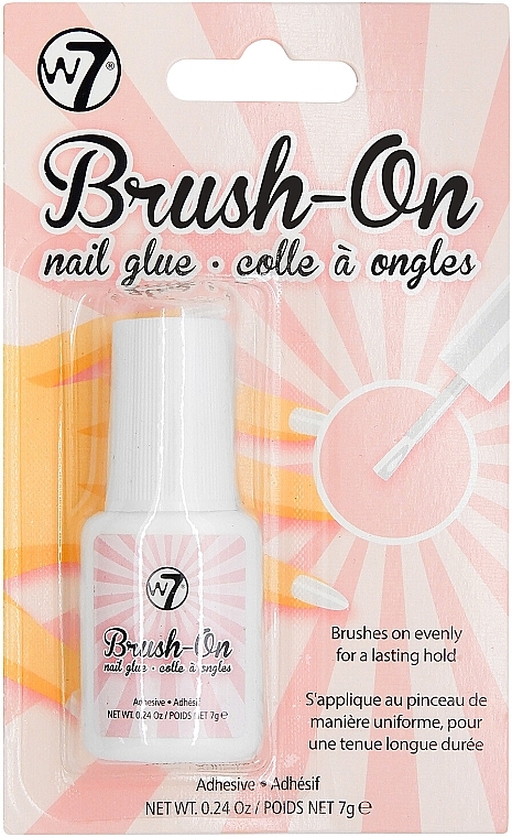 Клей для нігтів - W7 Brush On Nail Glue — фото N1