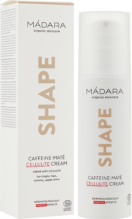 Укрепляющий антицеллюлитный крем с кофеином и мате - Madara Cosmetics Shape Cellulite Cream — фото N2