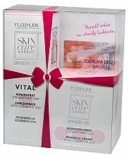 Духи, Парфюмерия, косметика Набор - Floslek Skin Care Expert Vital (cream/10.5g + serum/30ml)