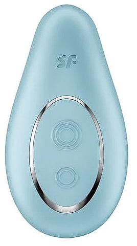 Вибростимулятор, голубой - Satisfyer Dipping Delight Light Blue — фото N2