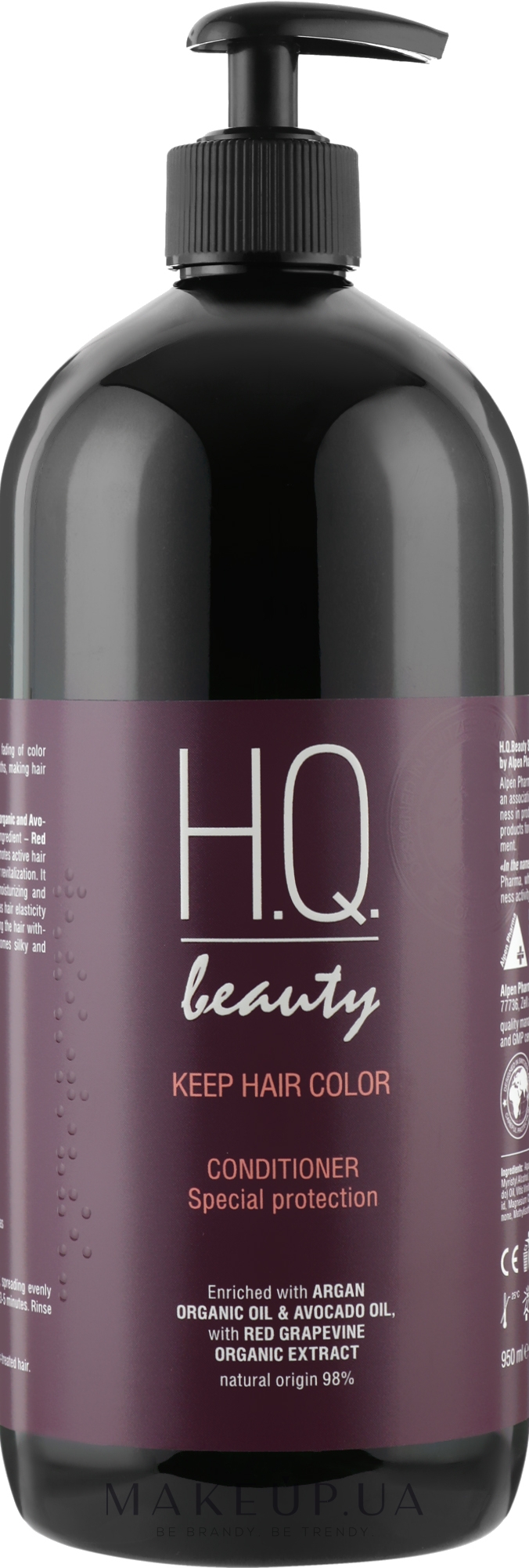Кондиционер для защиты цвета волос - H.Q.Beauty Keep Hair Color Conditioner — фото 950ml