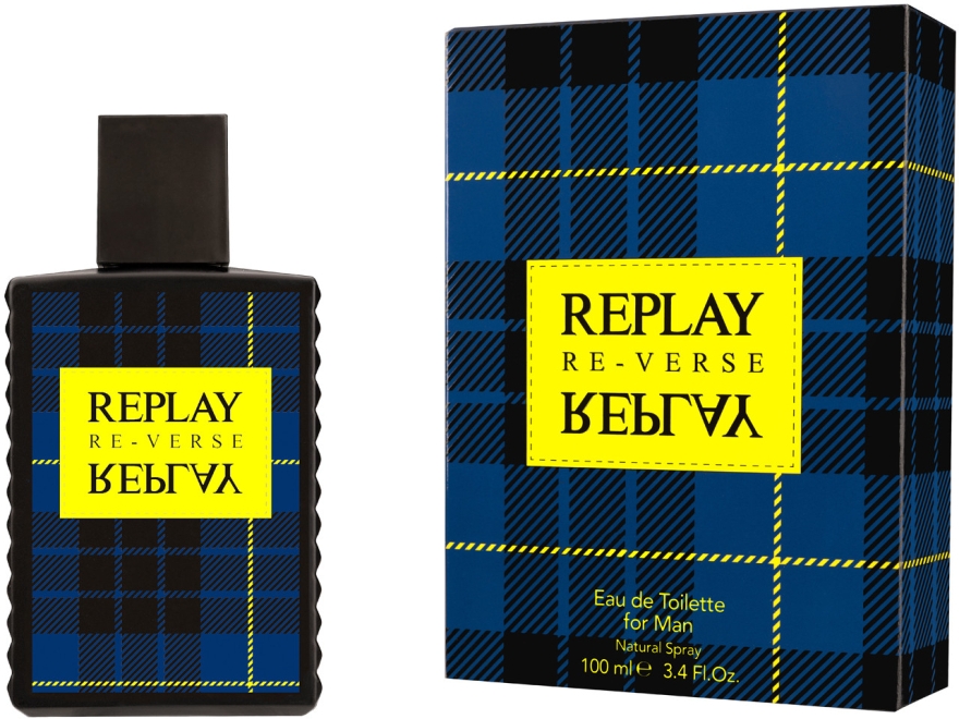Replay Signature Re-verse For Men - Туалетна вода — фото N1