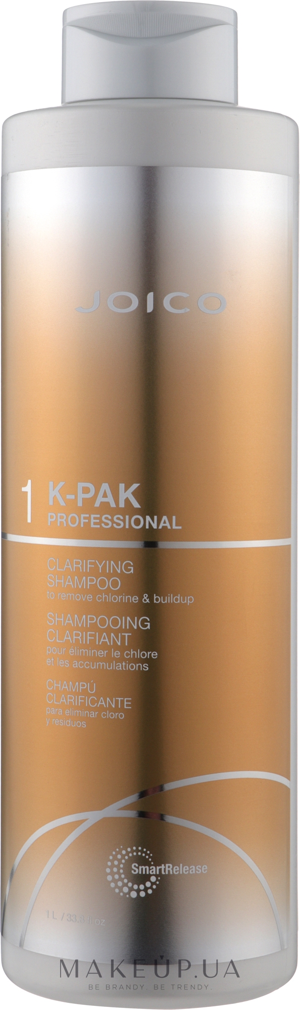 Шампунь глибокого очищення для сухого і пошкодженого волосся - Joico K-Pak Clarifying Shampoo — фото 1000ml