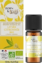 Органічна ефірна олія "Ліцея лимонна" - Born to Bio Aromatherapie — фото N2