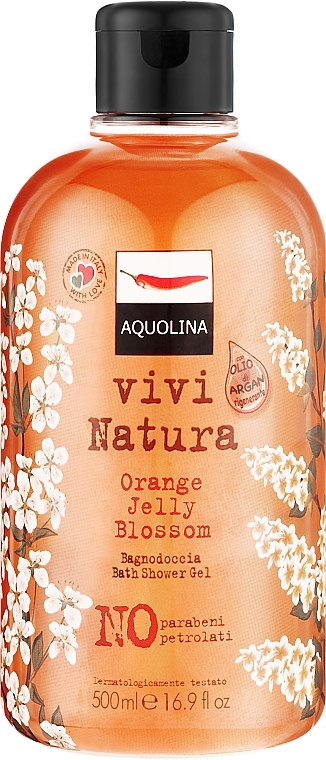 Гель для душа "Цветы апельсина" - Aquolina Orange Jelly Blossom Bath & Shower Gel