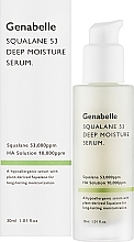 Сироватка для глибокого зволоження обличчя - Genabelle Squalane 53 Deep Moistture Serum — фото N2