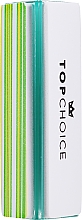 Баф полірувальний для нігтів, трикутний, зелений - Top Choice — фото N1