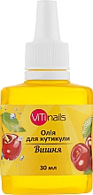 Олія для кутикули "Вишня" - ViTinails — фото N1