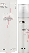 Увлажняющий кремовый мист для восполнения и нормализации гидробаланса кожи - Cosrx Balancium Comfort Ceramide Cream Mist — фото N2