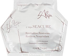 Восстанавливающая маска для волос - L’Alga SeaCure Hair Mask (пробник) — фото N1