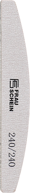 Пилочка для манікюру для натуральних і штучних нігтів, 240/240 - Frau Schein — фото N1