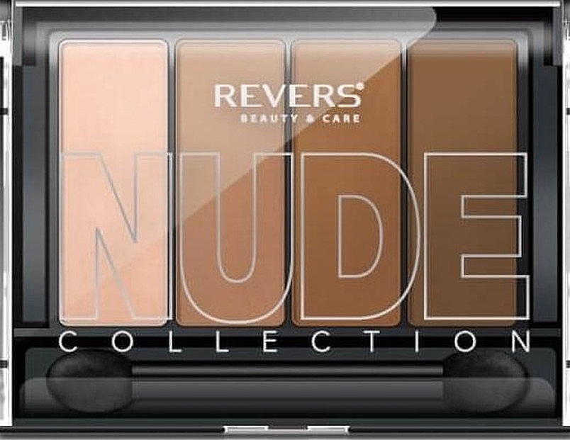 Тіні для повік - Revers Nude Collection Eyeshadow — фото N1