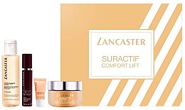 Духи, Парфюмерия, косметика Набор - Lancaster Suractif Comfort Lift Set (cr/3ml + cr/50ml + ser/10ml + cleanser/100ml)