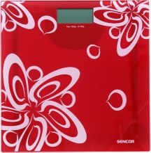 Весы напольные, красные - Sencor SBS 2507RD — фото N1