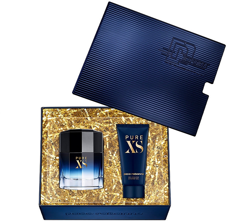 Paco Rabanne Pure XS Gift Set - Набор (edt/50ml + sh/gel/100ml) — фото N2