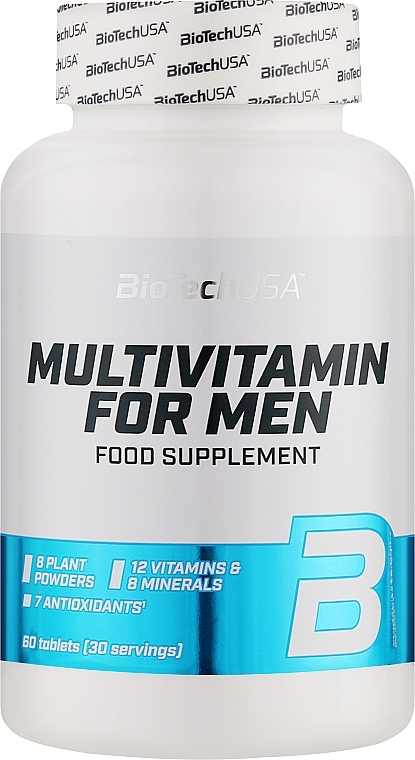 Комплекс вітамінів для чоловіків - Biotech Multivitamin for Men — фото N1