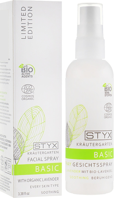 Спрей для лица с органической лавандой - Styx Naturcosmetic — фото N1