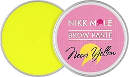 Духи, Парфюмерия, косметика Паста для бровей - Nikk Mole Neon Yellow Brow Paste