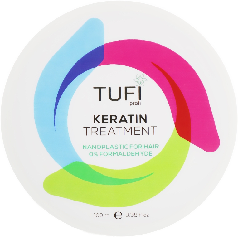 Кератин-нанопластика (не для блонда) - Tufi Profi Nanoplastic For Hair 0% Formaldehyde