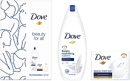 Набір - Dove Nourishing Beauty Gift Set (sh/gel/250ml + soap/100g) — фото N3