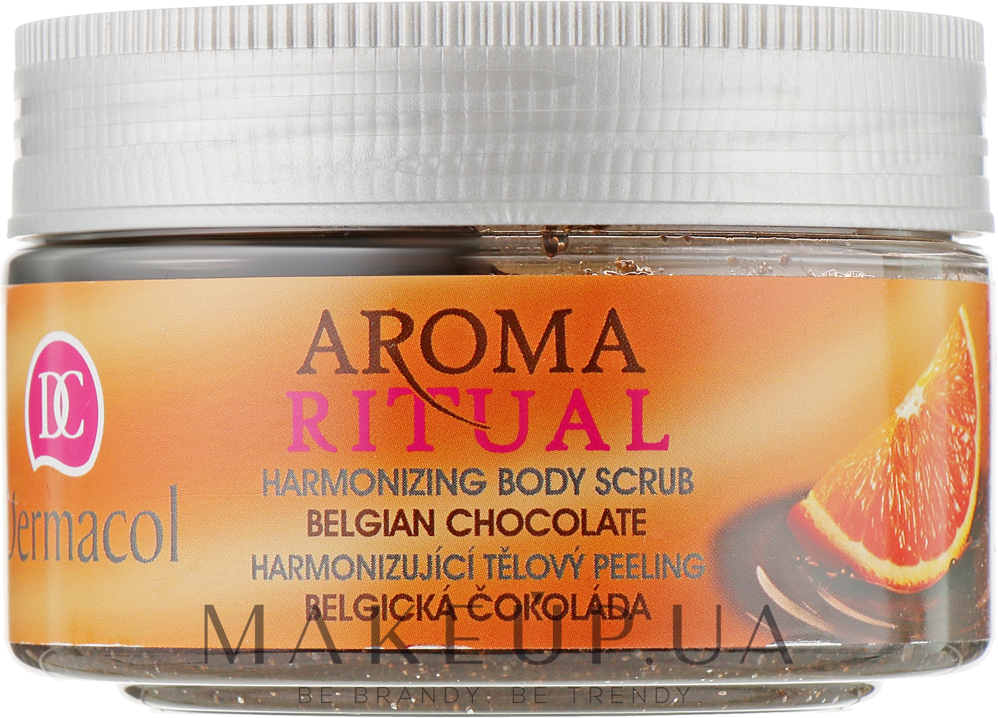 Пілінг для тіла "Бельгійський шоколад" - Dermacol Aroma Ritual Body Scrub — фото 200g