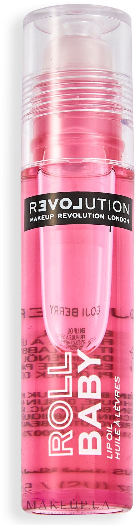 Олія для губ - Relove By Revolution Roll Baby Lip Oil — фото Goji Berry