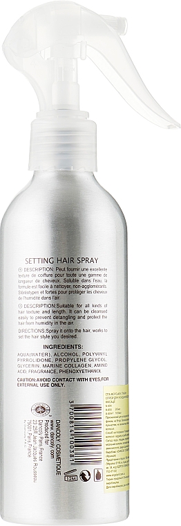 Спрей для укладки волос - Angel Professional Paris Setting Hair Spray — фото N2