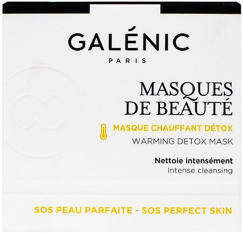 Разогревающая детокс маска для лица - Galenic Masques de Beaute Warming Detox Mask — фото N2