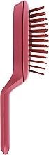 Расческа, розовая - Janeke Bag Curvy Hairbrush — фото N3