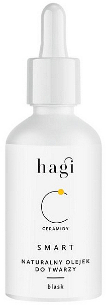 Натуральное масло для лица с керамидами - Hagi Cosmetics SMART C Face Massage Oil With Ceramides — фото N1