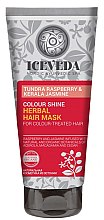 Духи, Парфюмерия, косметика Маска для волос - Iceveda Tundra Raspberry&Kerala Jasmine Color Shine Herbal Hair Mask