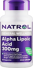 Духи, Парфюмерия, косметика Альфа-липоевая кислота, 300 мг - Natrol Alpha Lipoic Acid