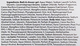 Набор - Mades Cosmetics Body Resort (sh/gel/100ml + body/mist/50ml + lip/balm/15ml + soap/50g) — фото N8