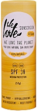 Парфумерія, косметика Натуральний сонцезахисний стік - We Love The Planet Natural Sunscreen Stick SPF 30