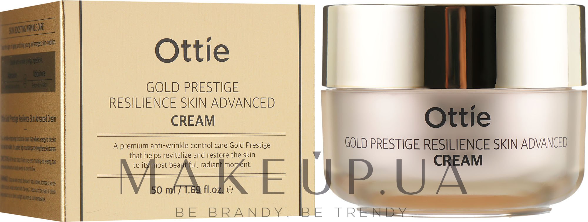 Антивіковий крем для пружності шкіри обличчя - Ottie Gold Prestige Resilience Advanced Cream — фото 50ml