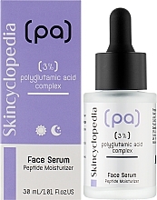 Увлажняющая сыворотка для лица с полиглютаминовой кислотой - Skincyclopedia Concentrated Face Serum With 3% Polyglutamic Acid Complex — фото N2
