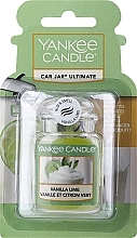 Духи, Парфюмерия, косметика Ароматизатор для автомобиля - Yankee Candle Car Jar Ultimate Vanilla Lime