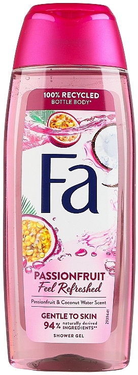 Гель для душу з ароматом рожевого жасмину - Fa Magic Passionfruit Shower Gel — фото N1