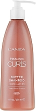 Олійний шампунь для в'юнкого волосся - L'anza Curls Butter Shampoo — фото N1