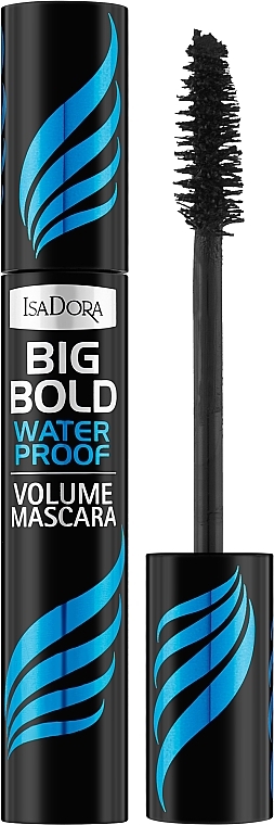 Водостійка тушь для вій - IsaDora Big Bold Waterproof Volume Mascara