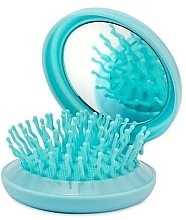 Компактная расческа, бирюзовая - Martinelia Maze Hair Brush — фото N1