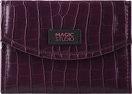 Палетка для макияжа, фиолетовый чехол - Magic Studio Wild Safari Makeup Set Travel Wallet — фото N2