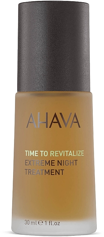 Крем нічний для розгладження і підвищення пружності шкіри - Ahava Time to Revitalize Extreme Night Treatment