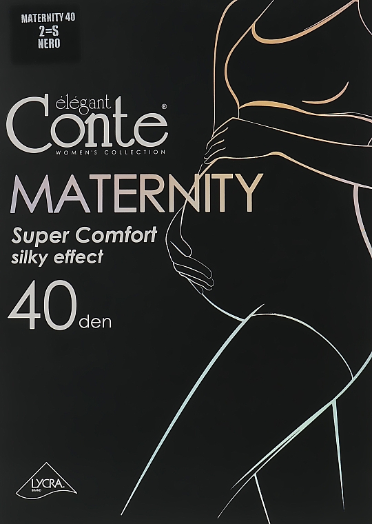 Колготки "Maternity" 40 Den, nero - Conte